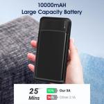 EasyPie 10000 MAh Ultra Slim Portable Power Bank