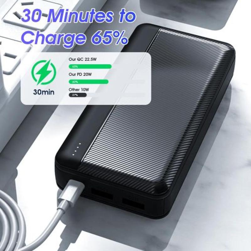 Batterie externe portable ultra-fine EasyPie 20 000 mAh