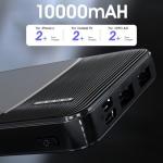 EasyPie 10000 MAh Ultra Slim Portable Power Bank