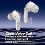 Guixia Écouteurs lumineux coloré Sans Fil Bluetooth 5.3 Guixia Air39, Affichage Numérique Du Niveau De Batterie