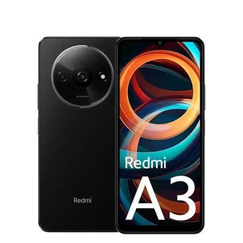 Xiaomi Redmi A3X - 6.71" - 4G - 2 sim - 3GB Ram - 64GB Rom - 8Mpx/5Mpx - 5000 MAh - Noir - Garantie 12 mois