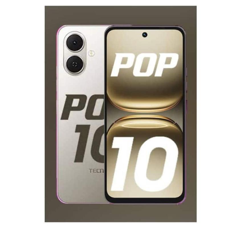 Tecno Pop 10 – 128 Go – RAM- 3 Go